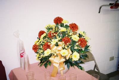 reception flowers